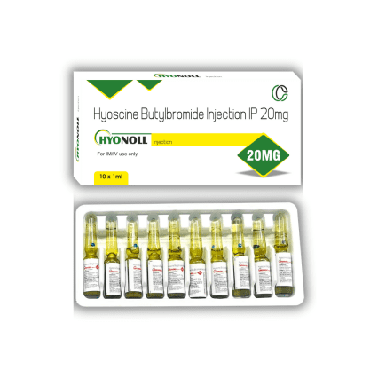 HYONOLL INJ 10X1X20 MG - Knoll Healthcare