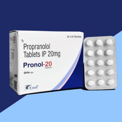 PRONOL-20 TAB (BL) 20*15 - Knoll Healthcare